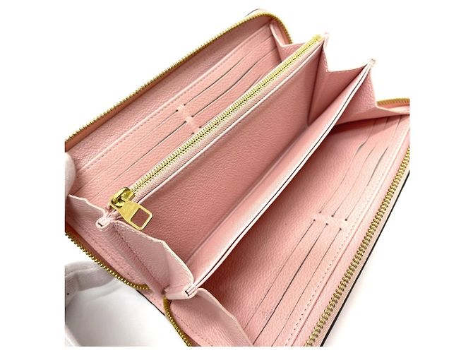 Cartera Zippy Monogram Empreinte Louis Vuitton Rosa - vista 8