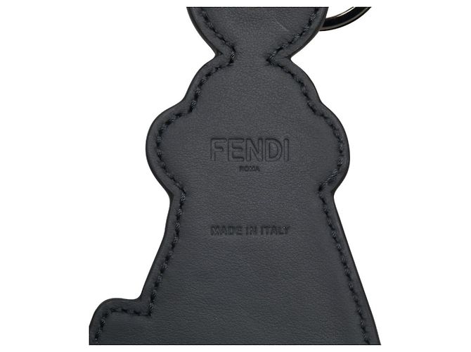 Llavero Fendi Motivo Clave Negro Multicolor - vista 4