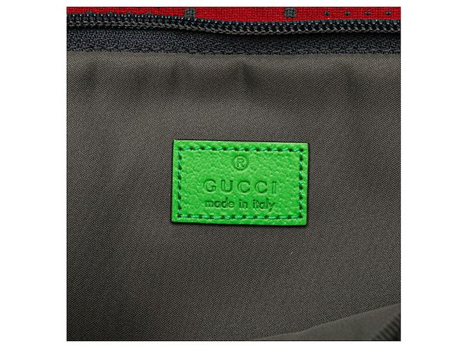 Borsa a cintura in nylon GG di Gucci Marrone Rosso - vista 8