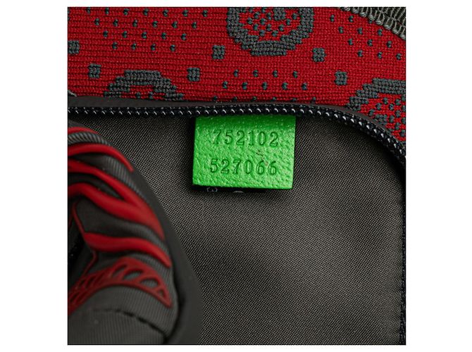 Borsa a cintura in nylon GG di Gucci Marrone Rosso - vista 9
