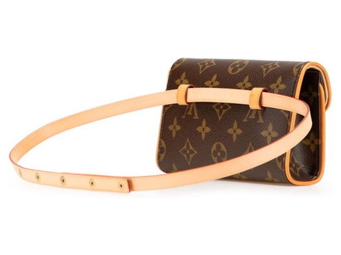 Marsupio XS Monogram Florentine Louis Vuitton Marrone - vista 2