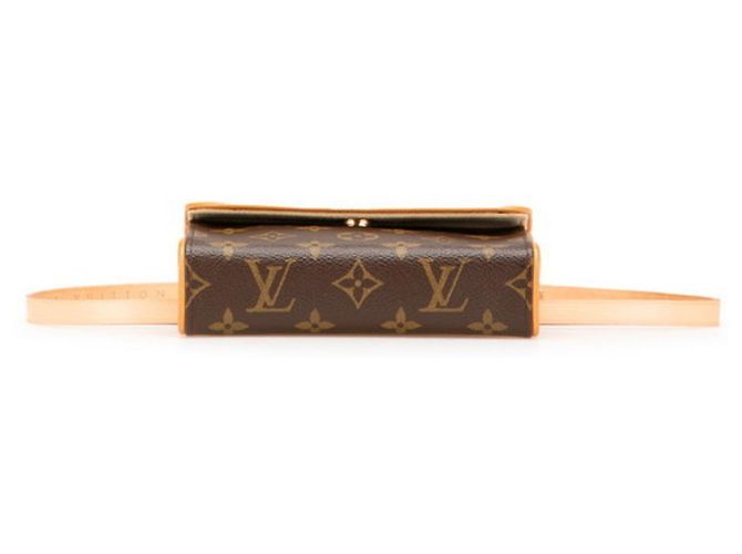 Marsupio XS Monogram Florentine Louis Vuitton Marrone - vista 3
