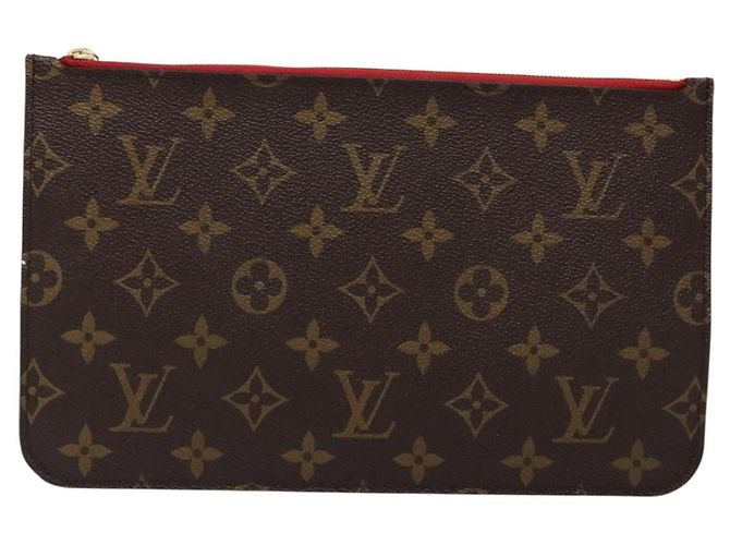 LOUIS VUITTON Monogram Neverfull MM Pouch Accesorio Pouch LV Auth BA4608 Monograma - vista 13