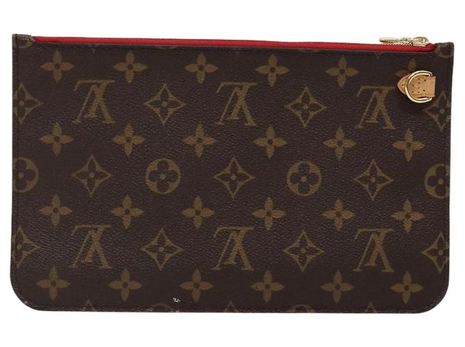 LOUIS VUITTON Monogram Neverfull MM Pouch Accesorio Pouch LV Auth BA4608 Monograma - vista 2