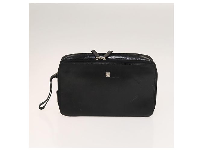 Gianni Versace Cartier Clutch Bag aus Leder 2Set Schwarz Bordeaux Auth BA4804 - Ansicht 2
