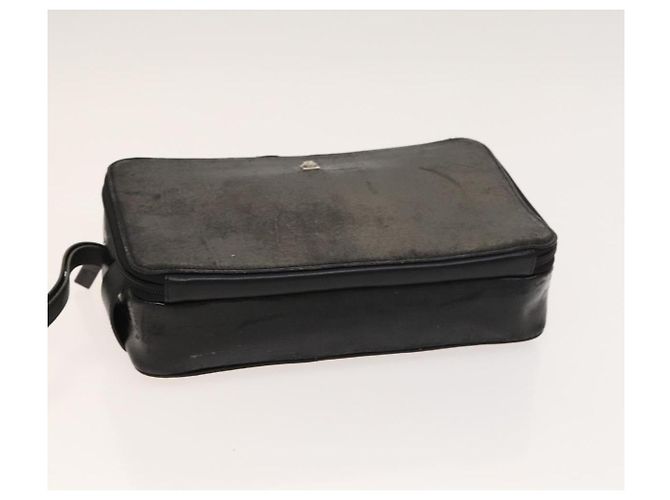 Gianni Versace Cartier Clutch Bag aus Leder 2Set Schwarz Bordeaux Auth BA4804 - Ansicht 6