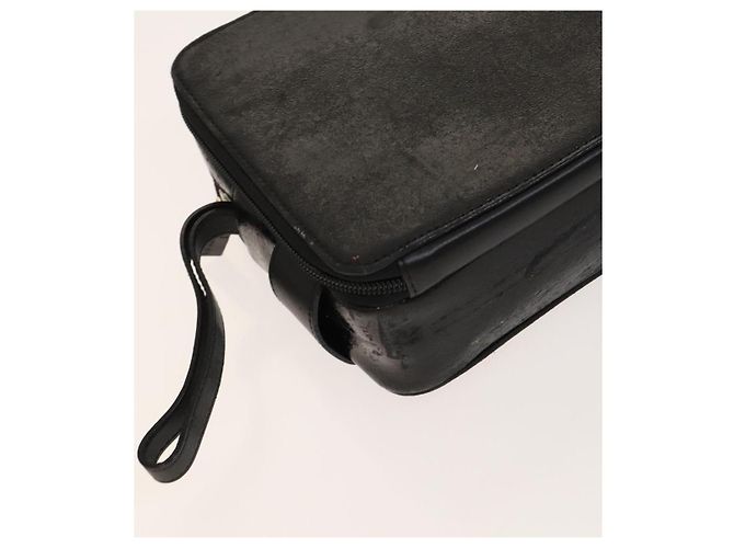 Gianni Versace Cartier Clutch Bag aus Leder 2Set Schwarz Bordeaux Auth BA4804 - Ansicht 7