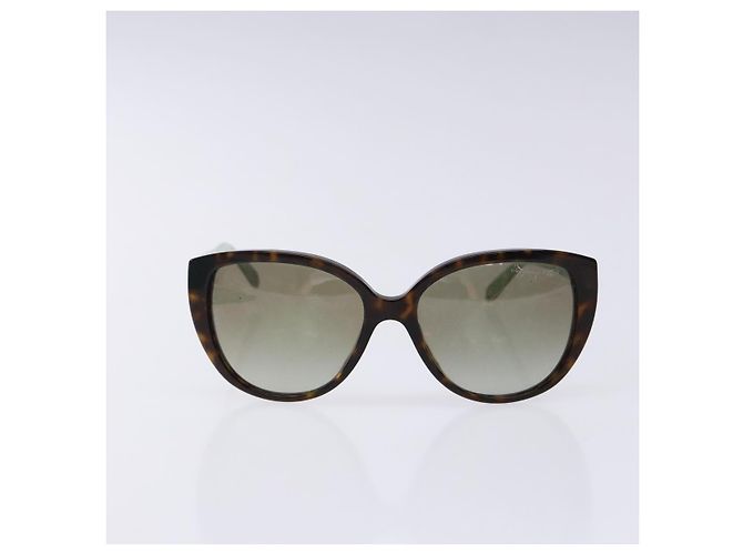 Autre Marque Gafas de sol TIFFANY&Co. de plástico marrón Auth BA4788 Castaño - vista 13