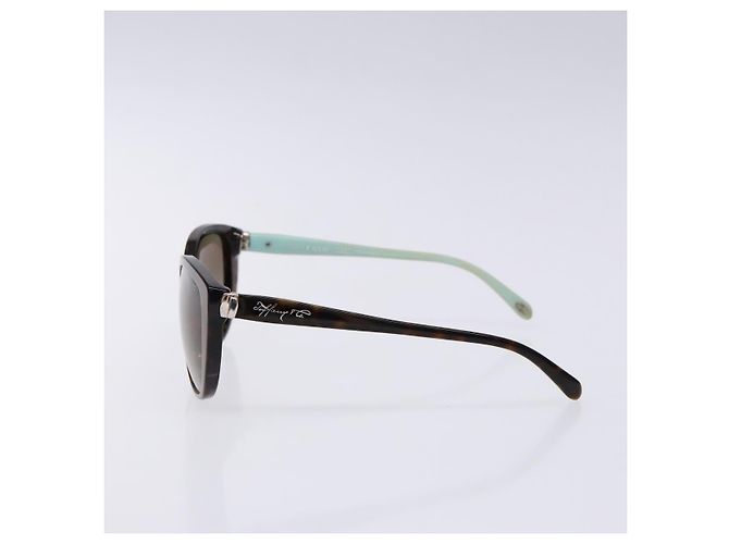 Autre Marque Gafas de sol TIFFANY&Co. de plástico marrón Auth BA4788 Castaño - vista 3