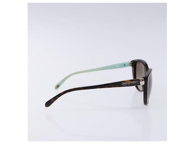 Autre Marque Gafas de sol TIFFANY&Co. de plástico marrón Auth BA4788 Castaño - vista 4
