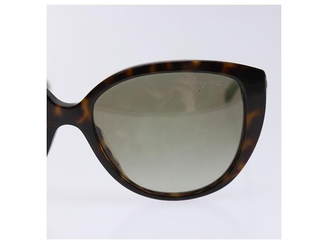 Autre Marque Gafas de sol TIFFANY&Co. de plástico marrón Auth BA4788 Castaño - vista 6