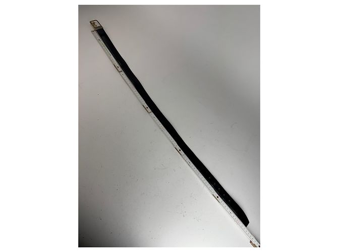 Céline Vintage Celine Paris Ledergürtel schwarz - Ansicht 7