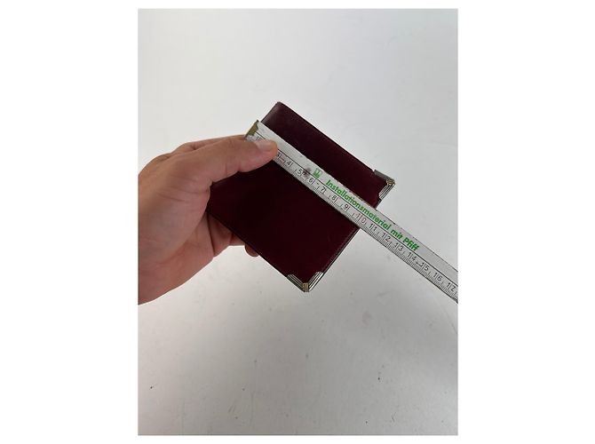 Vintage Dior Leather Flapable Wallet purple - view 10