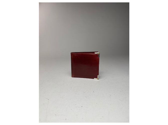 Vintage Dior Leather Flapable Wallet purple - view 4
