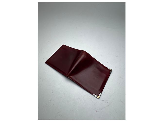 Vintage Dior Leather Flapable Wallet purple - view 7