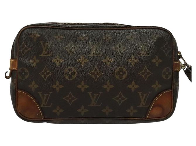 LOUIS VUITTON Clutch Marly Dragonne GM Monogram M51825 LV Auth 135362 Monogramma - vista 2