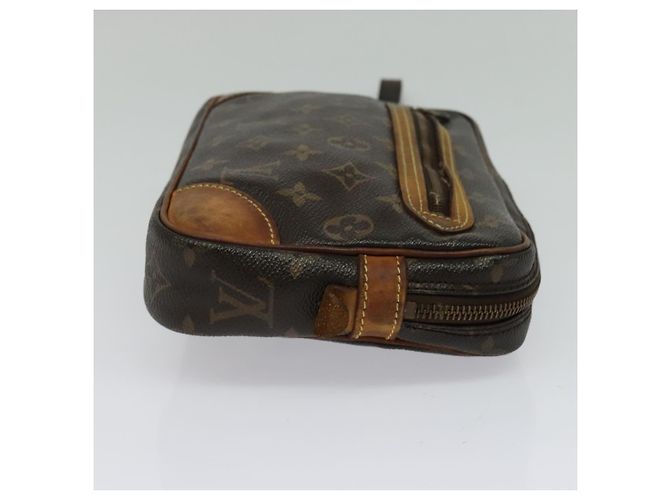LOUIS VUITTON Clutch Marly Dragonne GM Monogram M51825 LV Auth 135362 Monogramma - vista 4