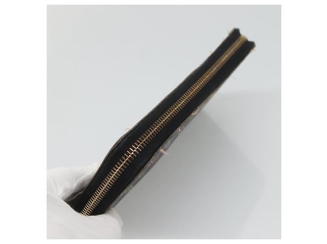 PORTAFOGLIO LUNGO ZIPPY MONOGRAM MULTICOLOR LOUIS VUITTON NERO M60243 LV Auth BA4571 - vista 5