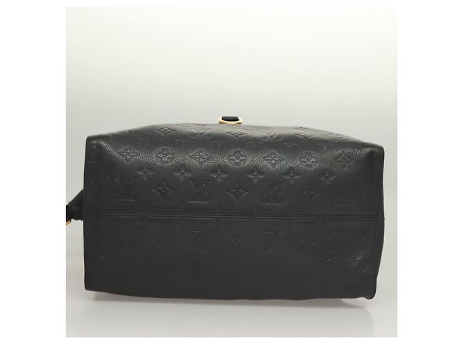 LOUIS VUITTON Borsa Tote Monogram Empreinte Lumineuse PM Nera M93410 Auth ki5855 Nero - vista 5