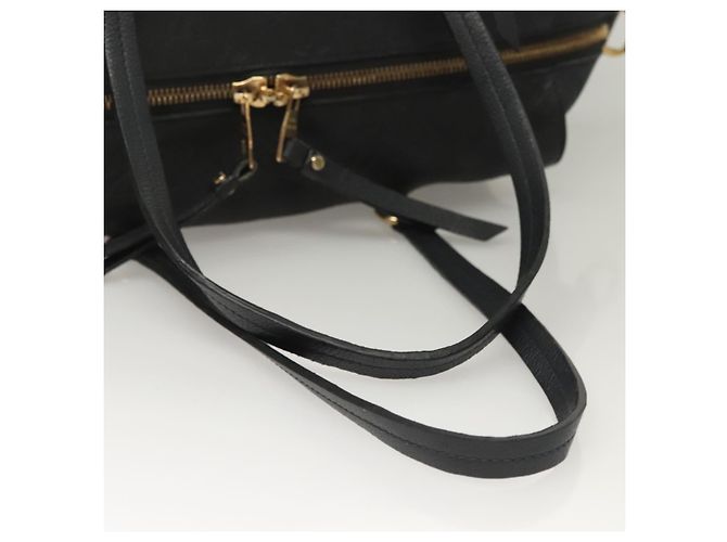 LOUIS VUITTON Borsa Tote Monogram Empreinte Lumineuse PM Nera M93410 Auth ki5855 Nero - vista 7