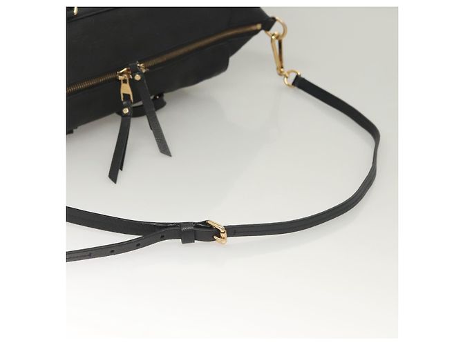 LOUIS VUITTON Borsa Tote Monogram Empreinte Lumineuse PM Nera M93410 Auth ki5855 Nero - vista 8