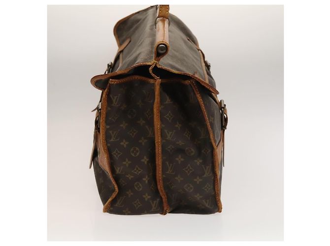 LOUIS VUITTON Borsa Boston Game Meat Monogram M58120 LV Auth bs28243 Monogramma - vista 4