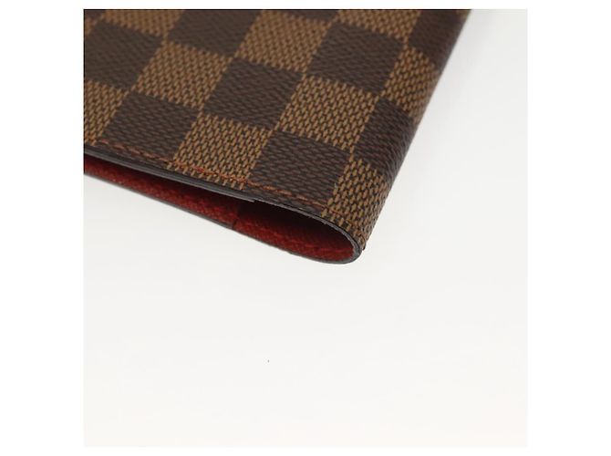 LOUIS VUITTON Custodia per CD Damier Ebene LV Auth 137117 - vista 15