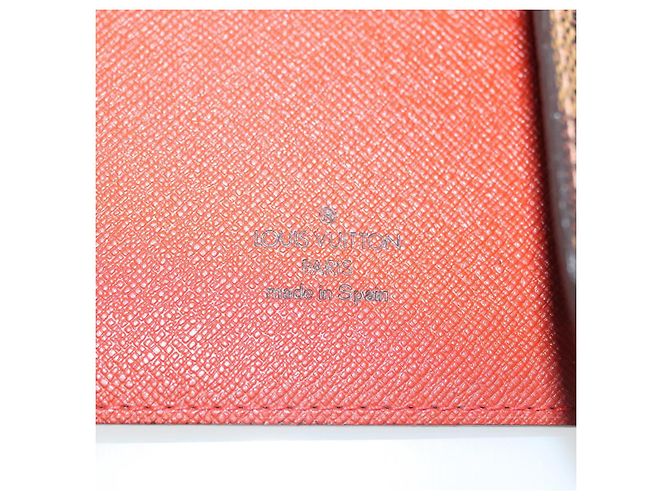 LOUIS VUITTON Custodia per CD Damier Ebene LV Auth 137117 - vista 17