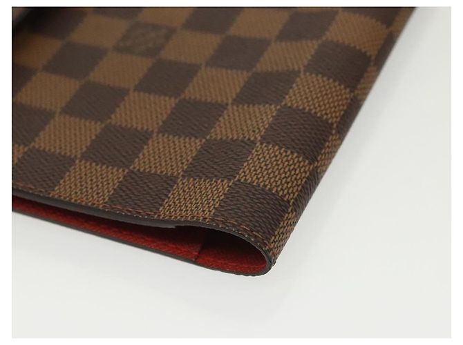 LOUIS VUITTON Custodia per CD Damier Ebene LV Auth 137117 - vista 9