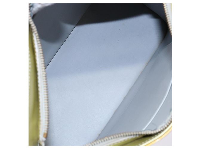 LOUIS VUITTON Borsa a Mano Houston Monogram Vernis Grigio M91053 LV Auth BA4451 - vista 11