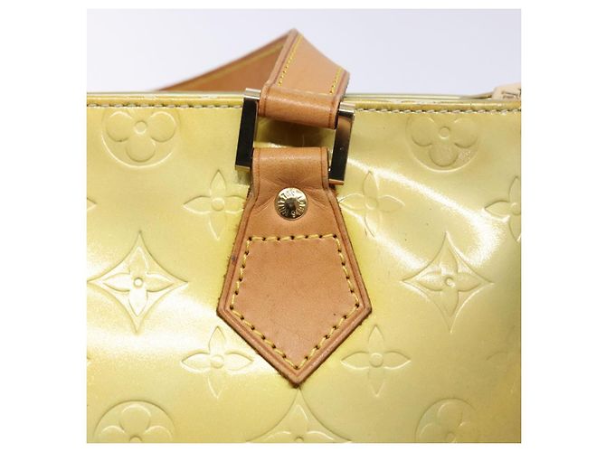 LOUIS VUITTON Borsa a Mano Houston Monogram Vernis Grigio M91053 LV Auth BA4451 - vista 20