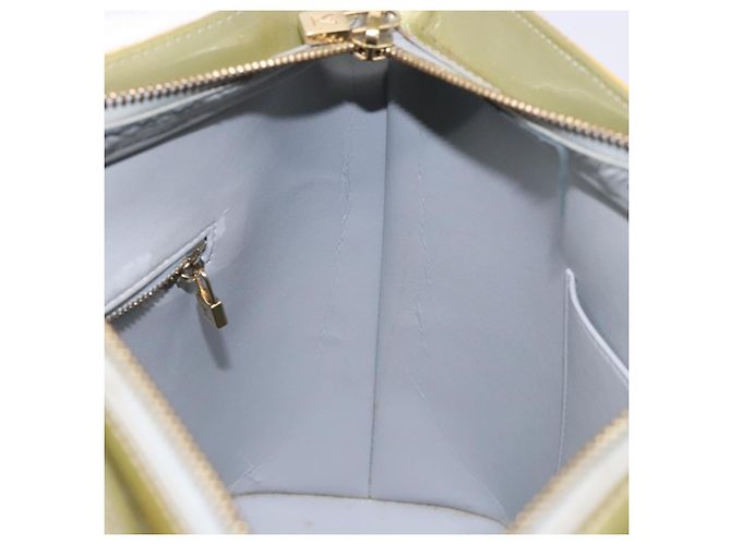 LOUIS VUITTON Borsa a Mano Houston Monogram Vernis Grigio M91053 LV Auth BA4451 - vista 23