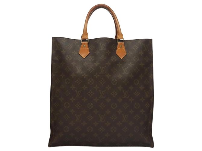 LOUIS VUITTON Borsa Sac Plat Monogram M51140 LV Auth 136062 Monogramma - vista 13