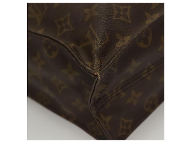 LOUIS VUITTON Borsa Sac Plat Monogram M51140 LV Auth 136062 Monogramma - vista 15