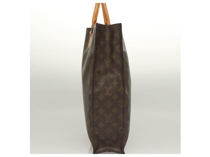 LOUIS VUITTON Borsa Sac Plat Monogram M51140 LV Auth 136062 Monogramma - vista 3
