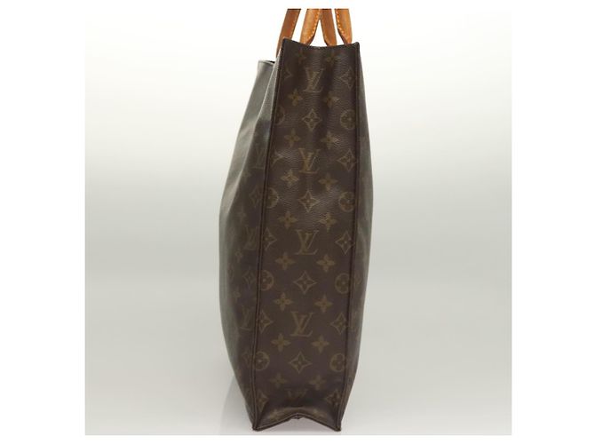 LOUIS VUITTON Borsa Sac Plat Monogram M51140 LV Auth 136062 Monogramma - vista 4