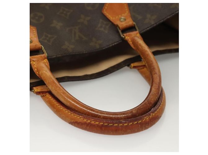 LOUIS VUITTON Borsa Sac Plat Monogram M51140 LV Auth 136062 Monogramma - vista 7