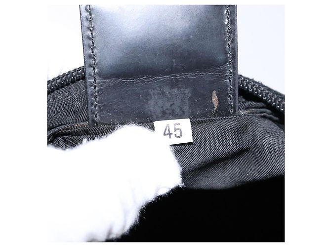 Borsa a Spalla PRADA in Nylon Nero Argento Autentica ar13740 - vista 12