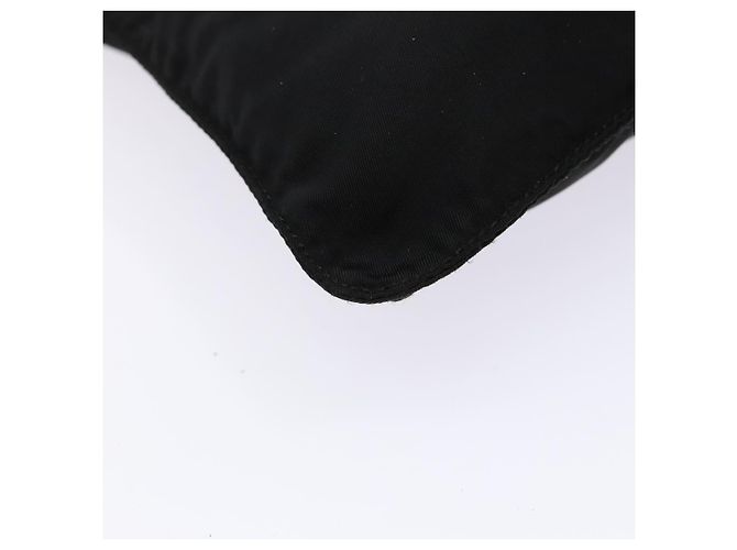 Borsa a Spalla PRADA in Nylon Nero Argento Autentica ar13740 - vista 14