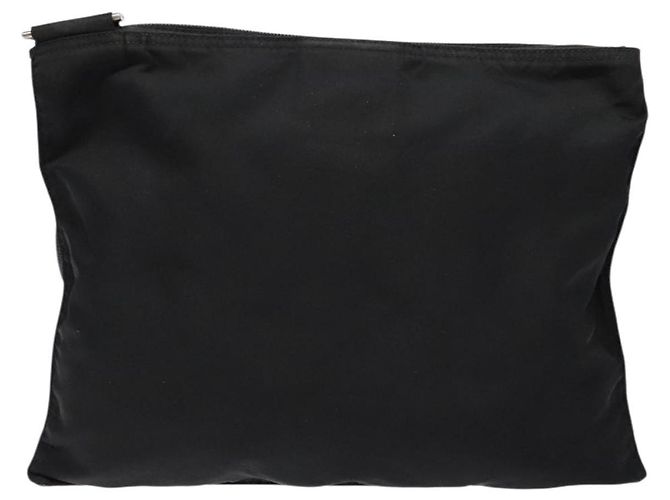 Borsa a Spalla PRADA in Nylon Nero Argento Autentica ar13740 - vista 2