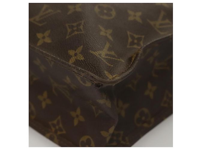 LOUIS VUITTON Borsa Sac Plat Monogram M51140 Auth LV 136093 Monogramma - vista 14