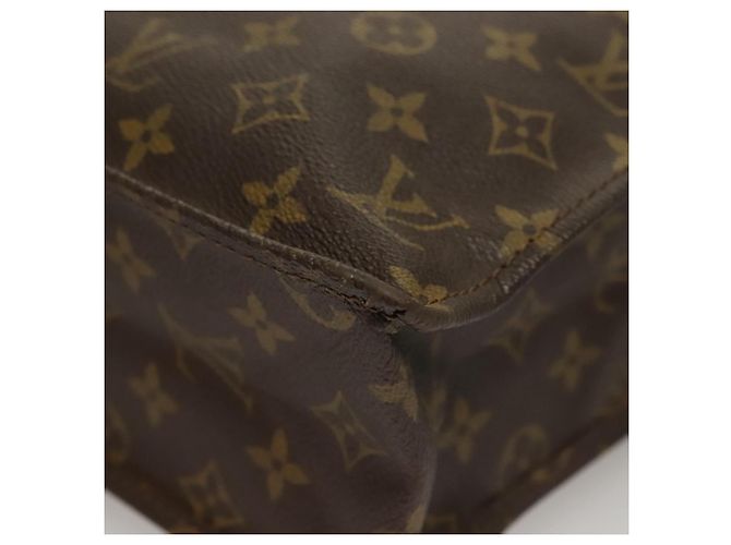 LOUIS VUITTON Borsa Sac Plat Monogram M51140 Auth LV 136093 Monogramma - vista 16