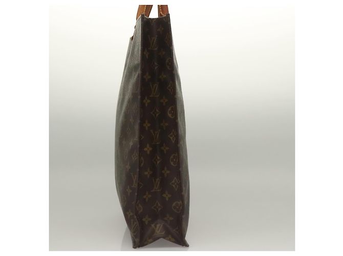 LOUIS VUITTON Borsa Sac Plat Monogram M51140 Auth LV 136093 Monogramma - vista 4