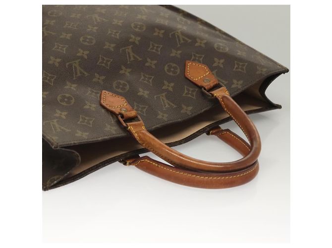 LOUIS VUITTON Borsa Sac Plat Monogram M51140 Auth LV 136093 Monogramma - vista 6