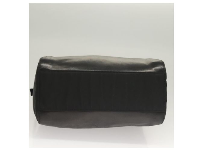 Borsa a spalla con catena Prada in pelle nera e oro Auth yk18939 Nero D'oro - vista 5