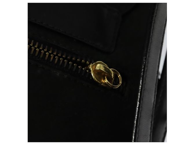 Zaino Vala Vala in suede nero e oro Auth 133755 di Salvatore Ferragamo D'oro - vista 9