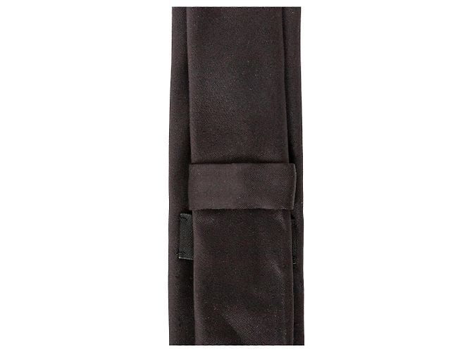 Cravatta in seta Chanel Nero - vista 5