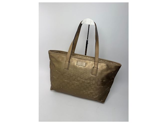 Vintage Gucci Monogramm Tasche Gold Golden - Ansicht 15