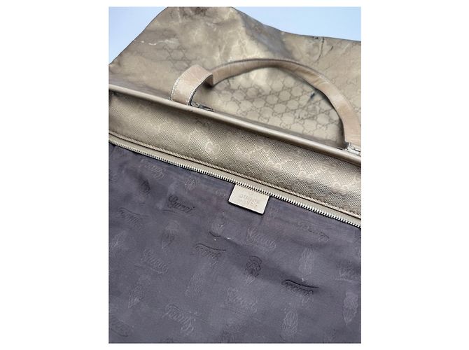 Vintage Gucci Monogramm Tasche Gold Golden - Ansicht 4