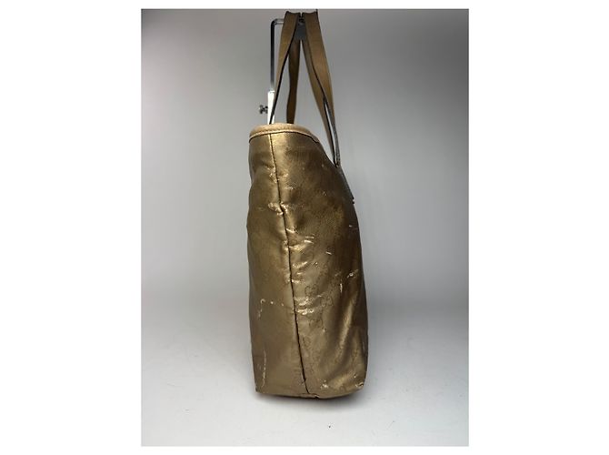 Vintage Gucci Monogramm Tasche Gold Golden - Ansicht 6
